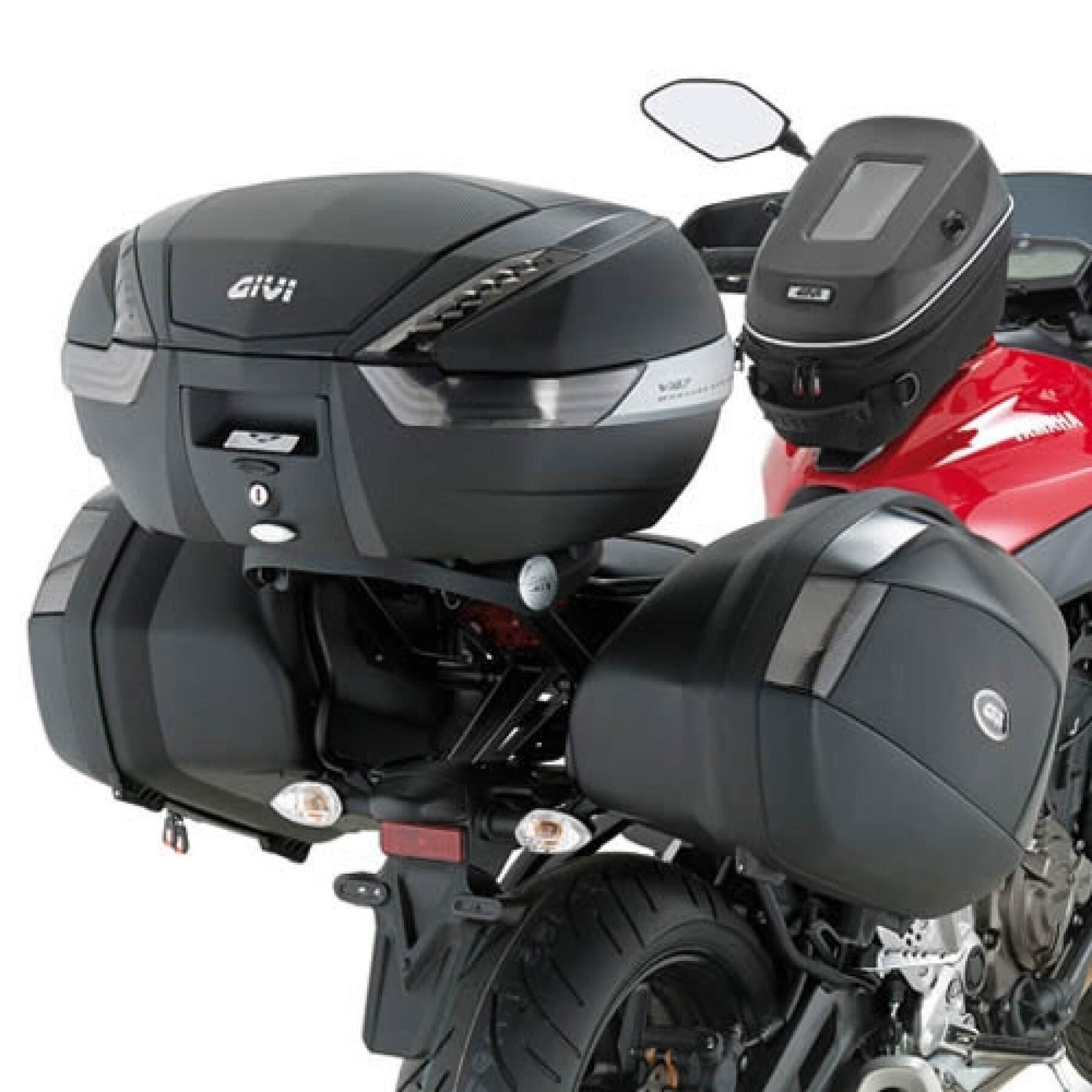 Motorrad-Topcase-Halterung Givi Monokey ou Monolock Yamaha MT-07 (14 à 17)