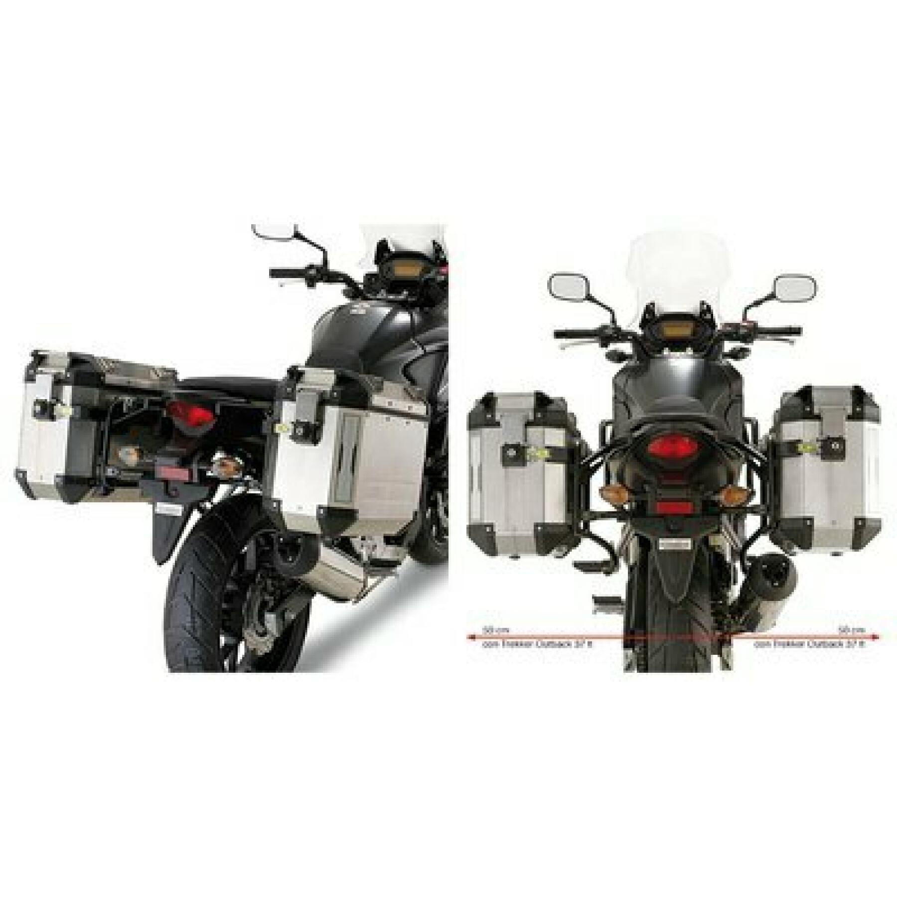 Motorrad-Seitenkofferhalter Givi Monokey Cam-Side Honda Cb 500 X (13 À 18)