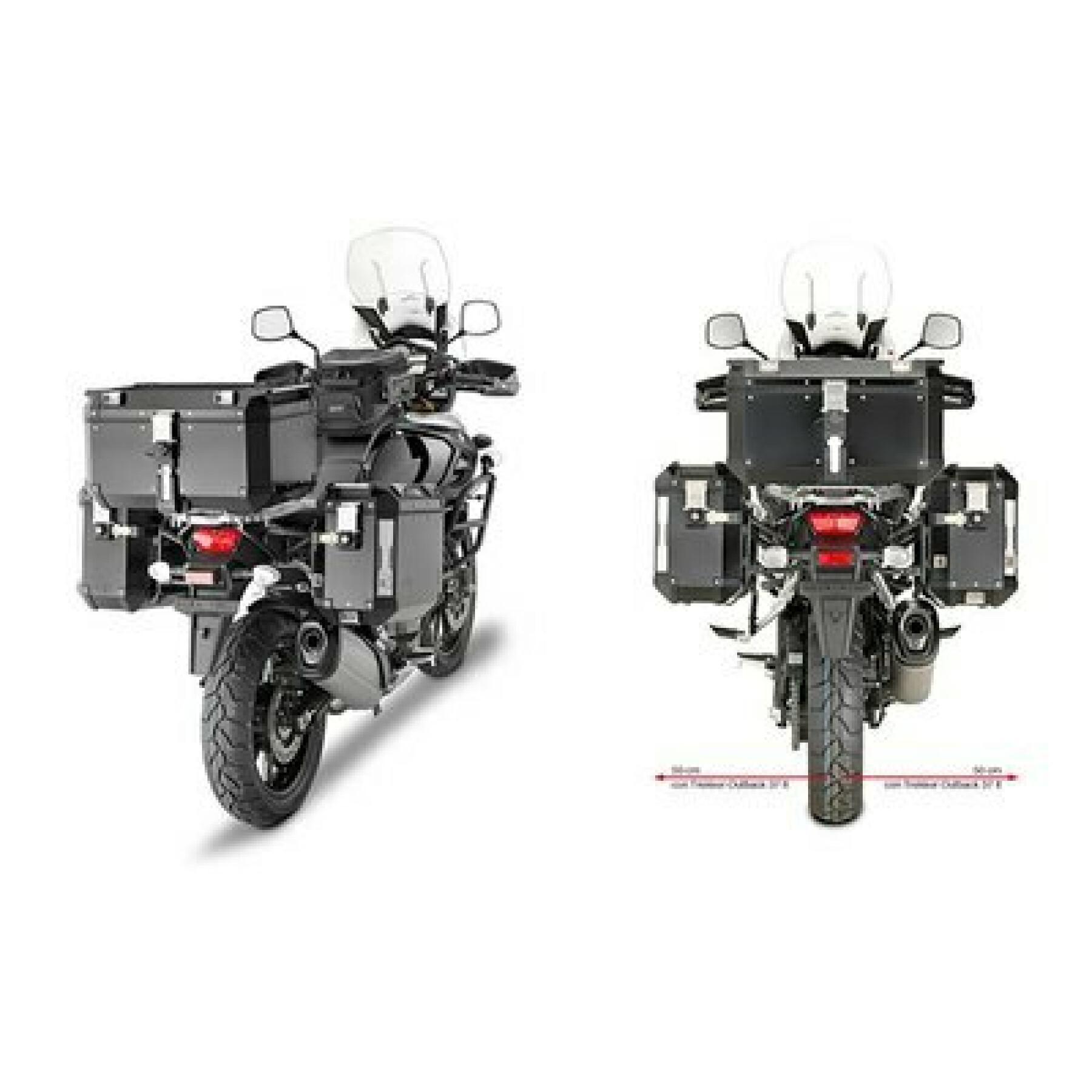Motorrad-Seitenkofferhalter Givi Monokey Cam-Side Suzuki Dl 1000 V-Strom (14 À 16)