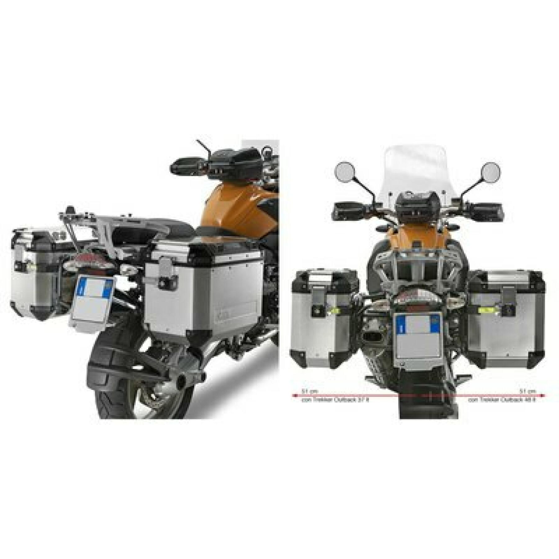 Motorrad-Seitenkofferhalter Givi Monokey Cam-Side Bmw R 1200 Gs (04 À 12)