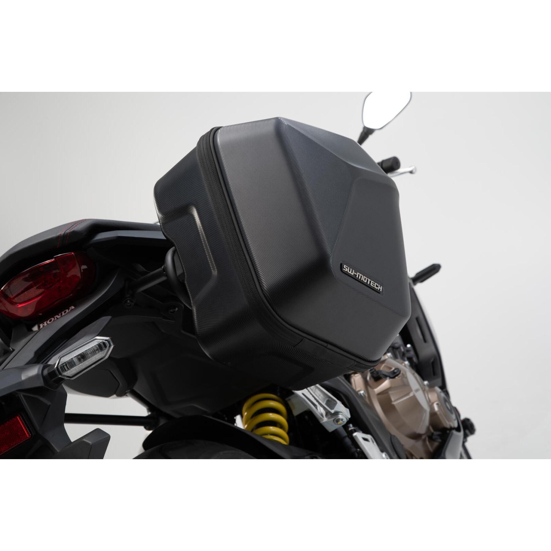 Motorrad-Seitenkoffer-Set SW-Motech URBAN ABS 2x 16,5 l.Honda CBR650R / CB650R (18-).