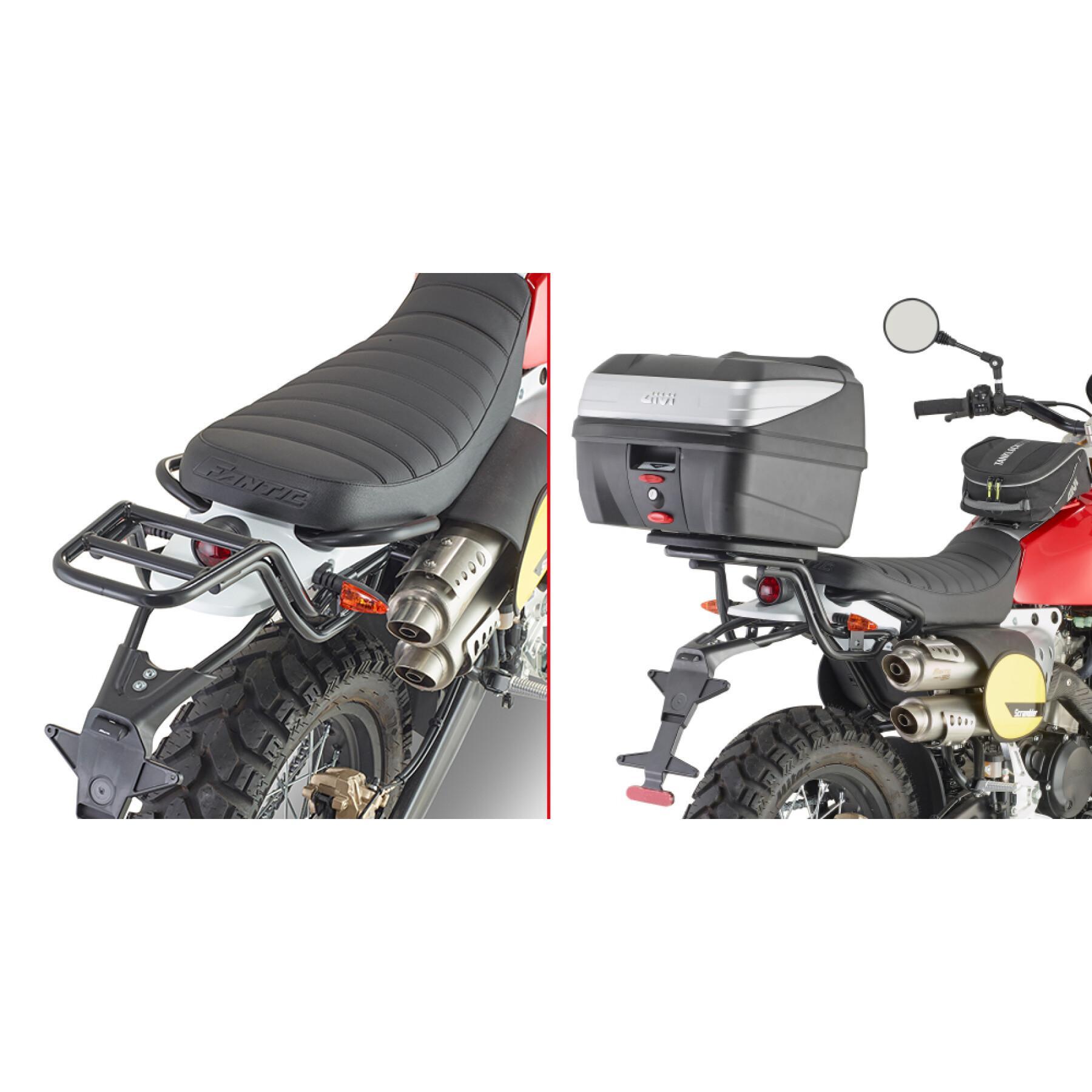 Motorrad-Topcase-Halterung Givi Monolock Fantic Caballero Scrambler 125-250-500 (18 à 19)