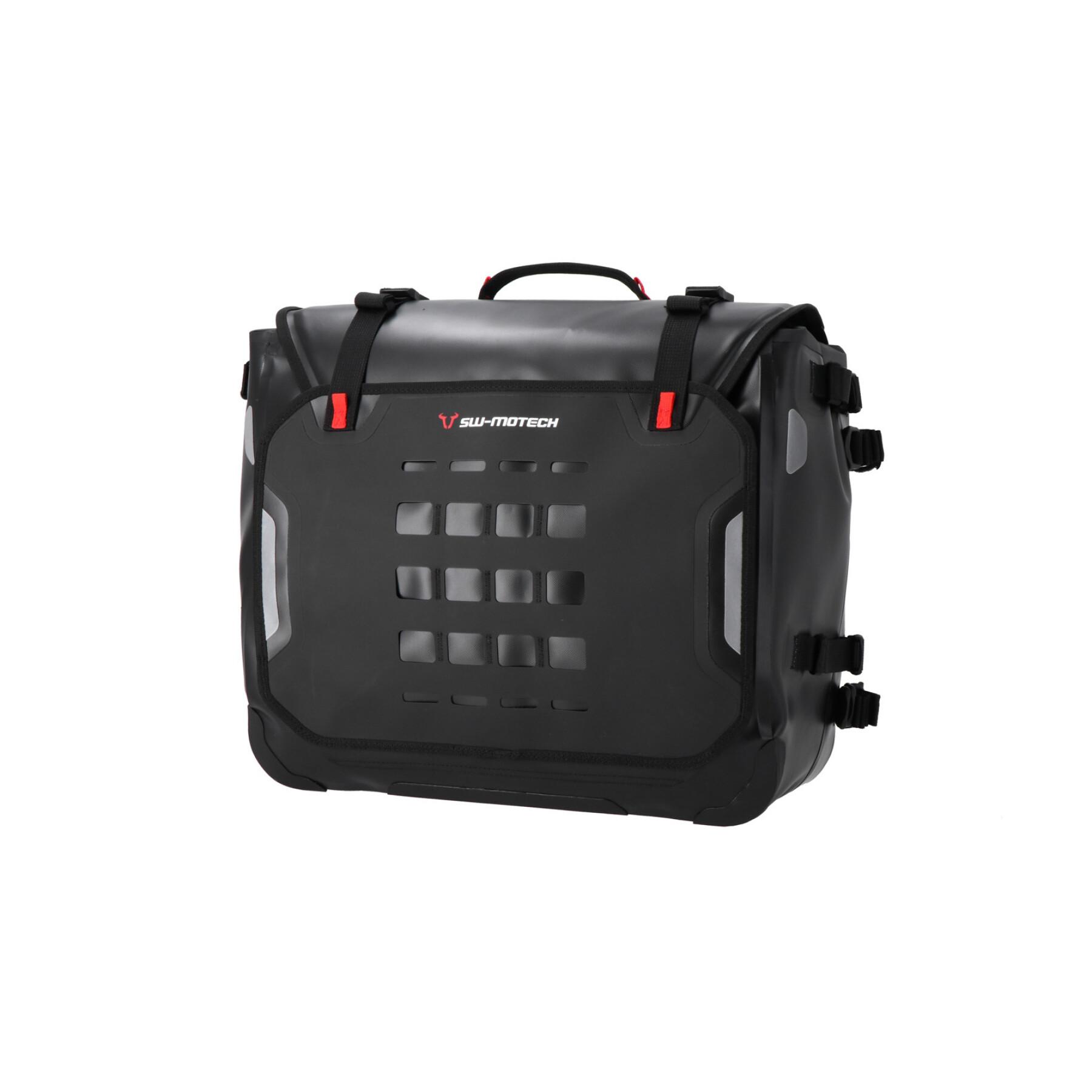 Tasche mit wasserfester Adapterplatte links für Seitenständer/Gepäckträger SW-Motech WP