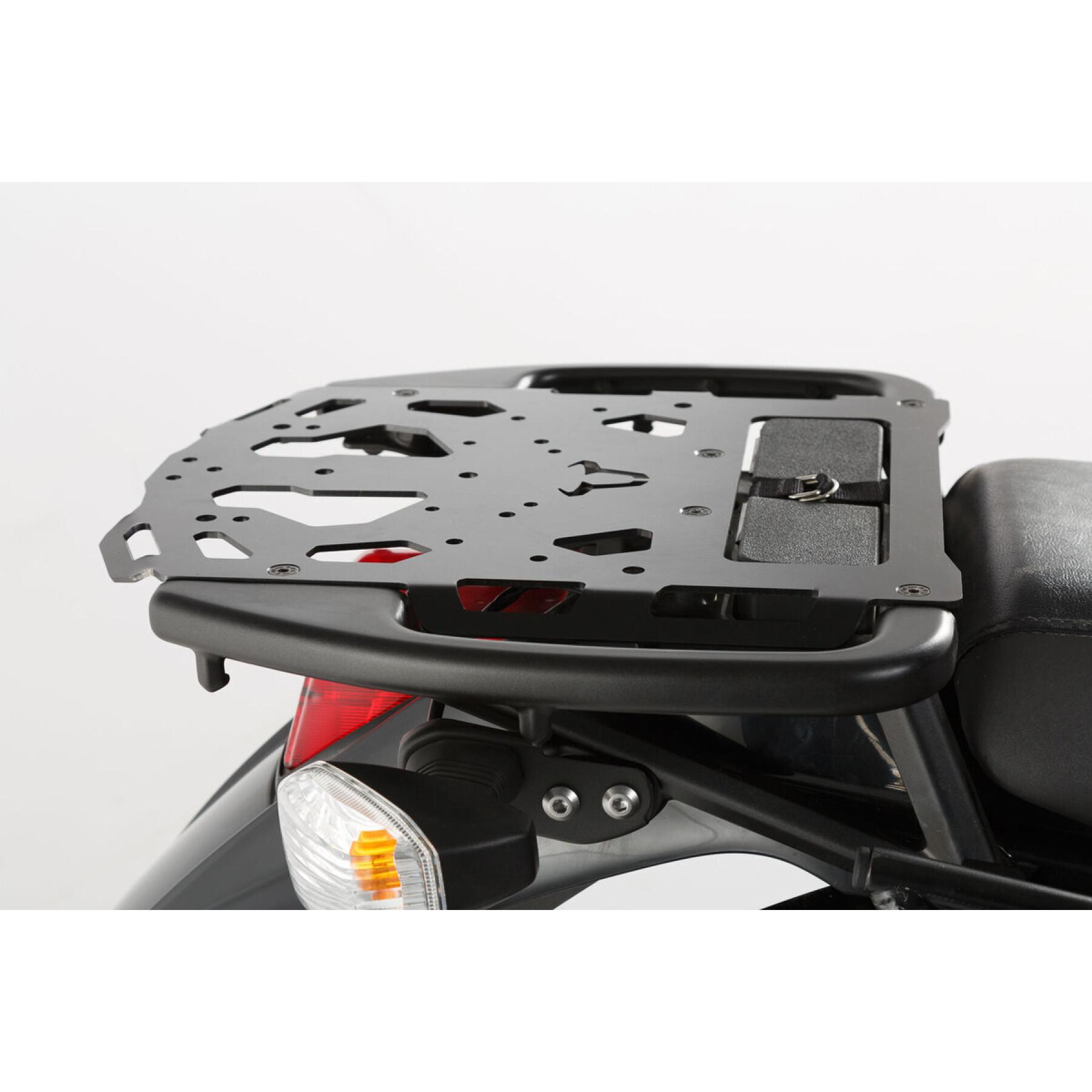Support top case moto SW-Motech Steel-Rack Kawasaki KLR 650 (08-18)