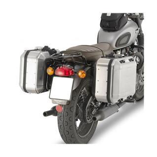 Motorrad-Seitenkofferhalter Givi Monokey Triumph Bonneville T100 (17 À 20)