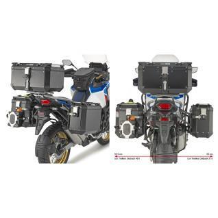 Motorrad-spezifischer Seitenkofferträger Givi Pl One Monokeycam-Side Honda Crf 1100L Africa Twin Adventure Sports (20)