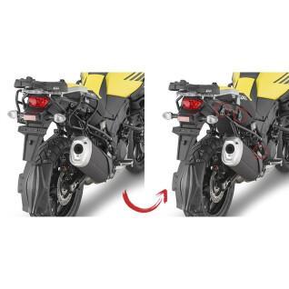 Motorrad-Seitenkofferhalter schnell Givi Monokey Side Suzuki Dl 1000 V-Strom (17 À 19)