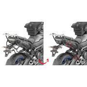 Motorrad-Seitenkofferhalter schnell Givi Monokey Side Yamaha Tracer 900 /Tracer 900 Gt (18 À 20)